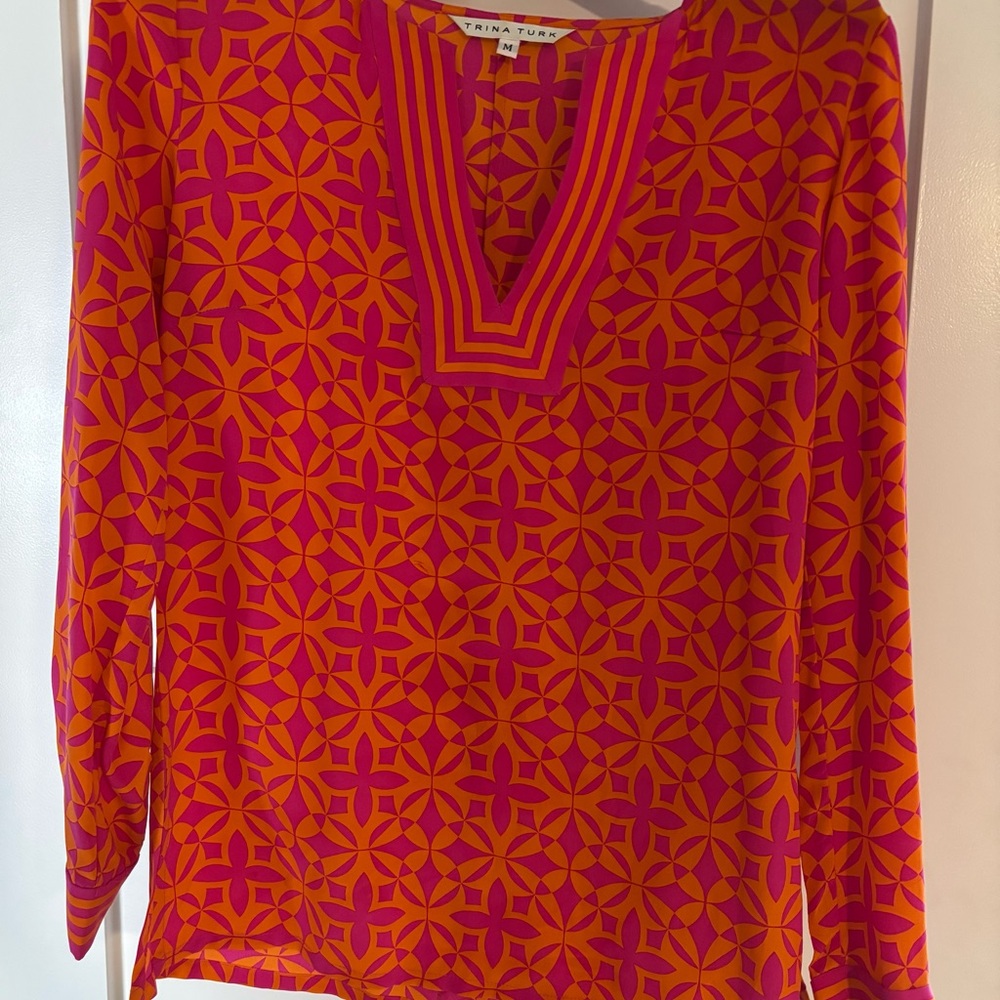 Trina Turk Silk Top